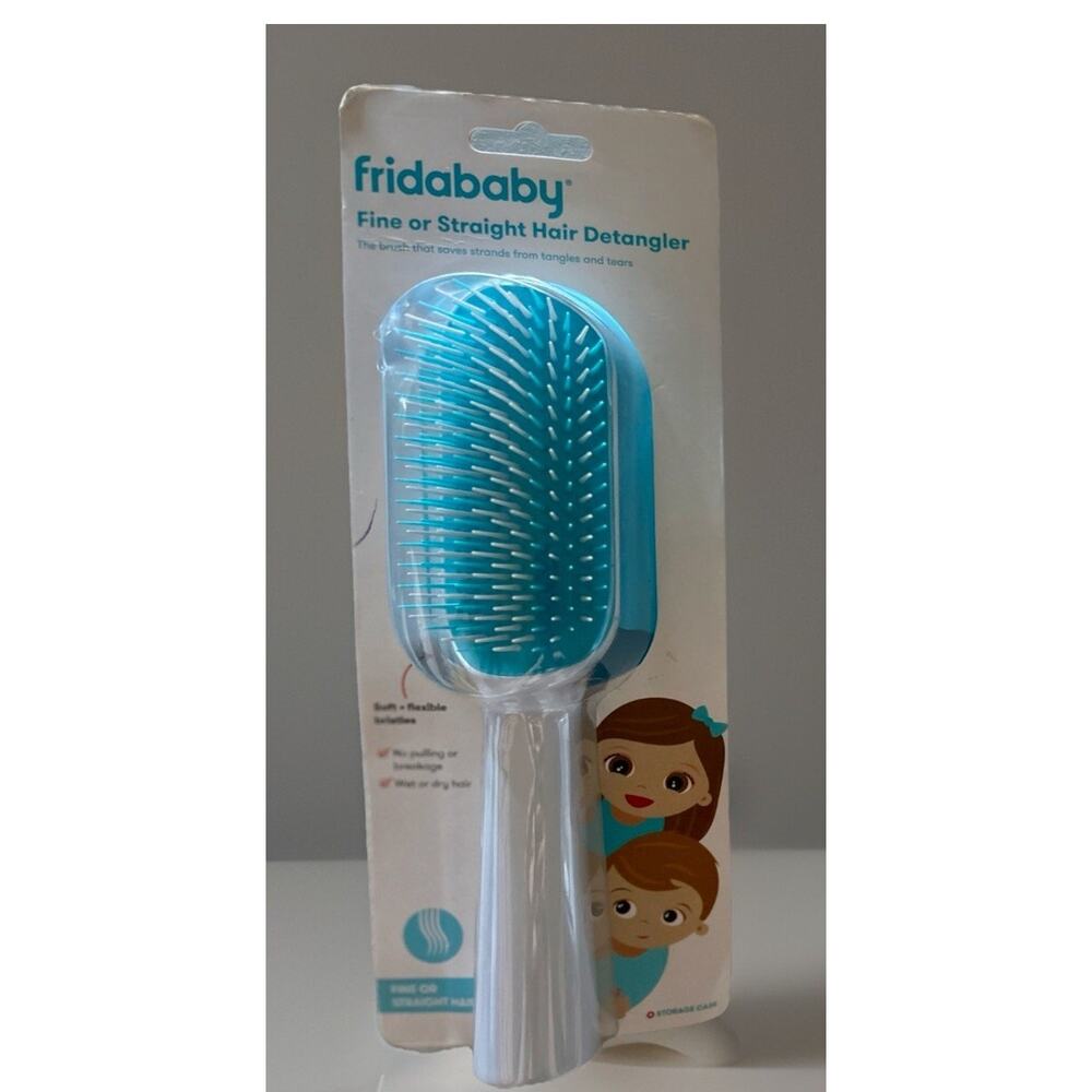 Fridababy Hair Detangler Great Fine or Straight Hair Toddler Kids Brush New